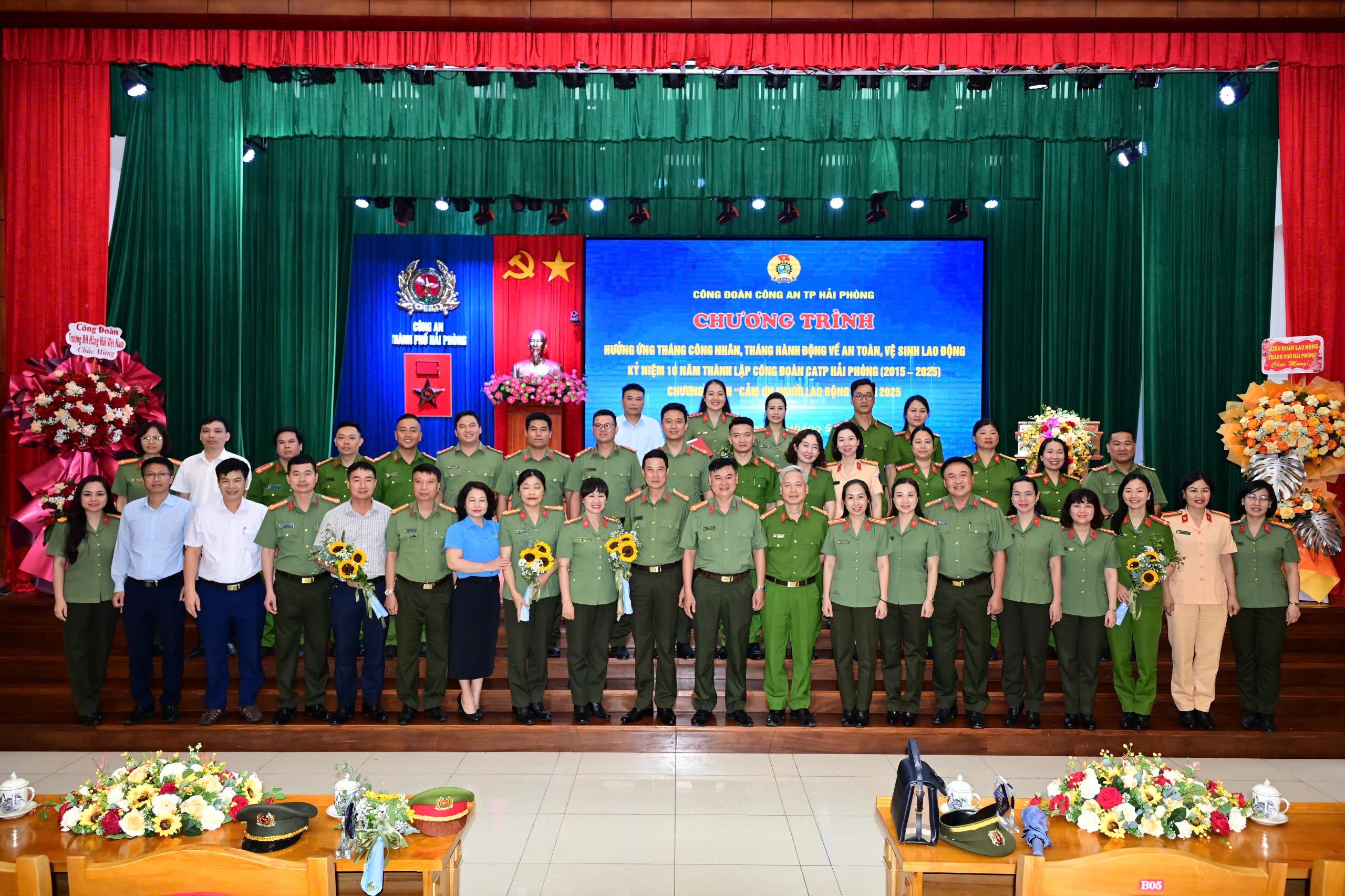 Kỷ niệm 10 năm thành lập Công đoàn CATP Hải Phòng